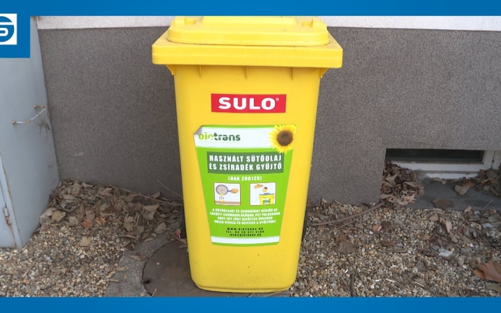 Embedded thumbnail for Sikeresek a használtolaj-pontok: 2200 kilogrammnyi landolt a gyűjtőkben