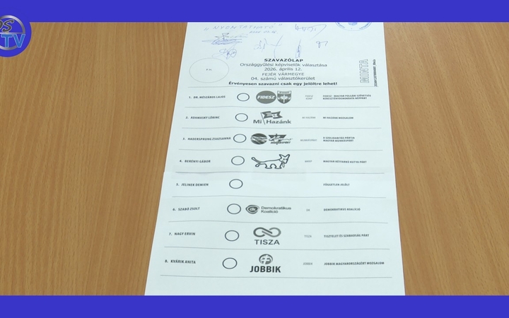 Embedded thumbnail for DSTV: végleges a választási szavazólap
