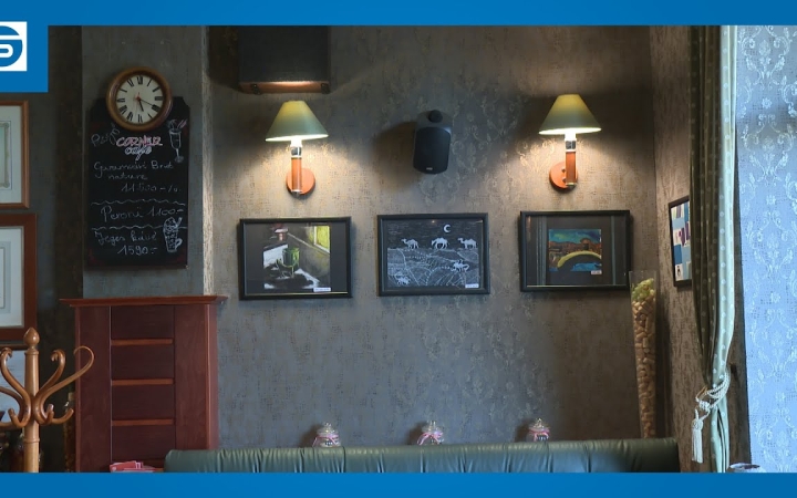 Embedded thumbnail for DSTV: növendékek művei a kávézóban