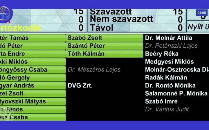 Embedded thumbnail for Vita nélküli döntések az év első közgyűlésén
