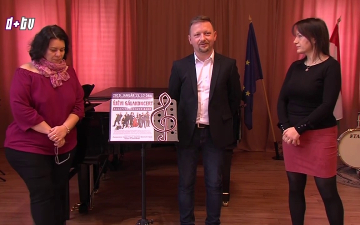 Embedded thumbnail for Újévi Gálakoncertet ad a zeneiskola