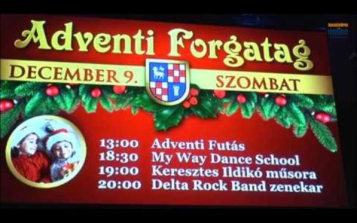 Embedded thumbnail for Beindult az Adventi Forgatag