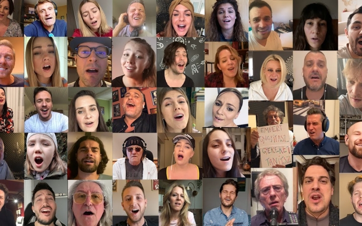 Embedded thumbnail for LGT-dallal üzentek a magyar zenészek azoknak, akiknek muszáj dolgozniuk