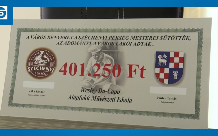 Embedded thumbnail for Dunaújváros Kenyere – negyedévente nemes cél érdekében