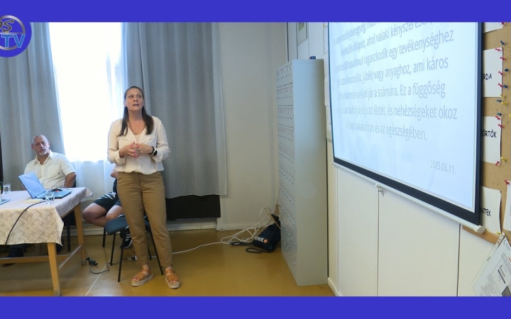 Embedded thumbnail for DSTV: előadás a függőségekről