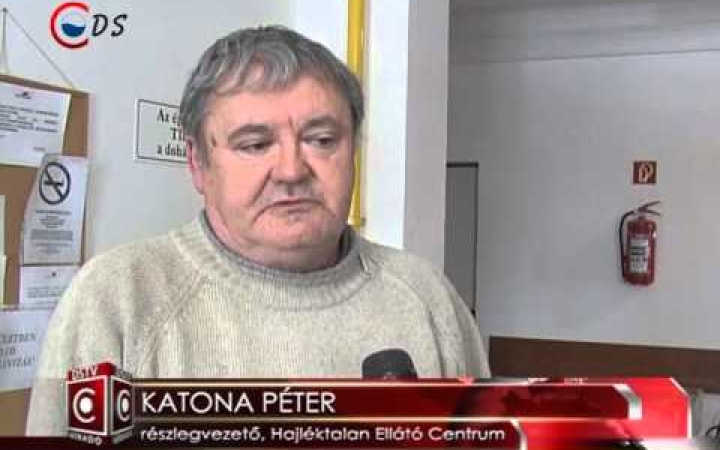 Embedded thumbnail for Csaknem teljes a hajléktalanszálló kihasználtsága