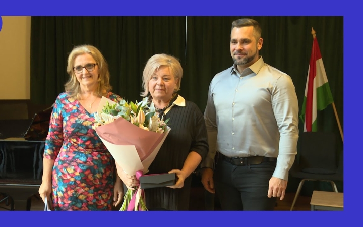 Embedded thumbnail for DSTV: Farkas Judit érdemelte a díjat