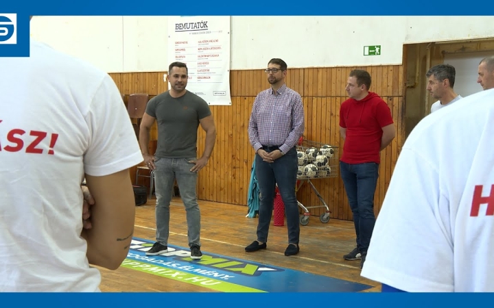 Embedded thumbnail for DSTV: vezetői vizit a csarnokban