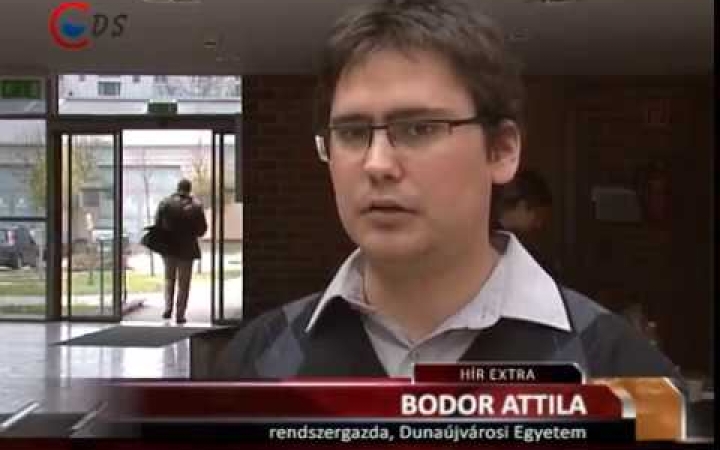 Embedded thumbnail for Legorobot-építés az egyetemen