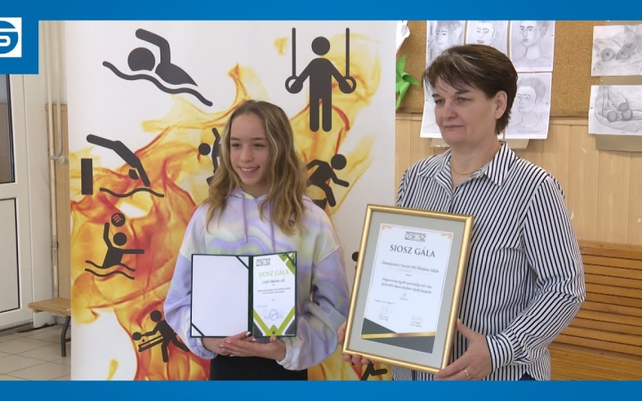 Embedded thumbnail for Díjeső a Vasvárinak a sportiskolák gáláján