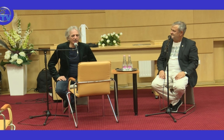 Embedded thumbnail for Dolák-Saly Róbert vendégeskedett a városban – a humorban tényleg nem ismer tréfát