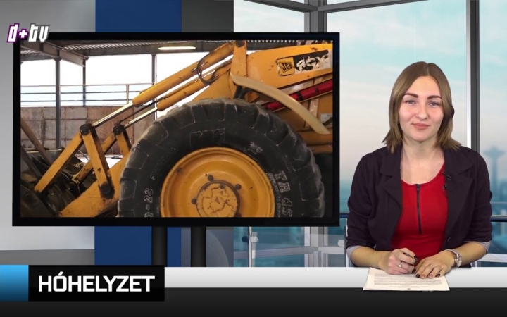 Embedded thumbnail for D+ Híradó - Hóhelyzet, cégkapu
