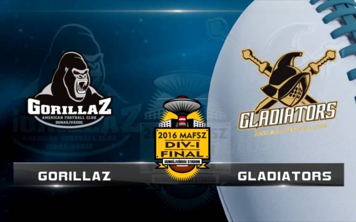 Embedded thumbnail for Videón a Gorillák bajnoki címe