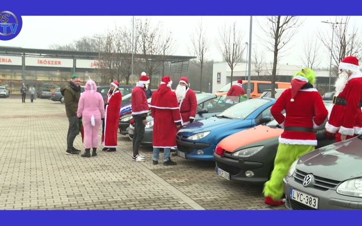 Embedded thumbnail for DSTV: újra akcióztak az autós Mikulások