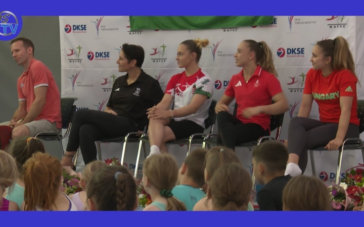 Embedded thumbnail for DSTV: tornászok köszöntése