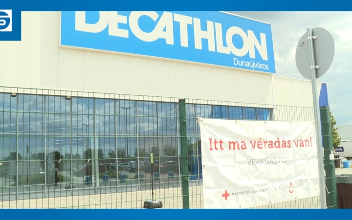 Embedded thumbnail for Véradás – most a sport és az egészség jegyében is!