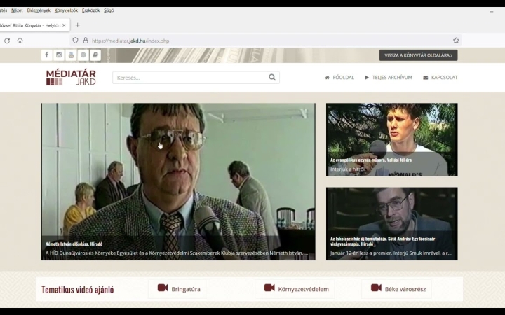 Embedded thumbnail for Múltidéző Médiatár – keresd magad az új esztendőben is!