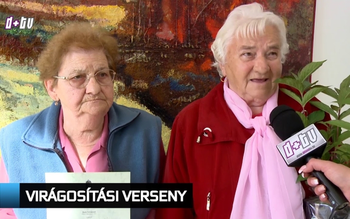 Embedded thumbnail for D+ Híradó - Légszennyezettség, virágos verseny