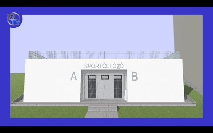 Embedded thumbnail for DSTV: öltöző is épül
