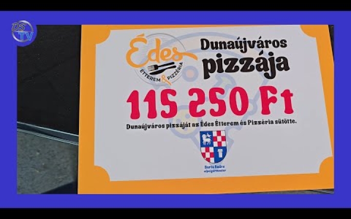 Embedded thumbnail for Dunaújváros Pizzája: az MMK-nak segített a nemes kezdeményezés 
