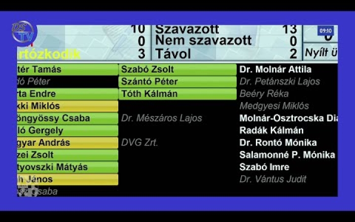 Embedded thumbnail for Öt tétel a rendkívüli közgyűlés napirendjén
