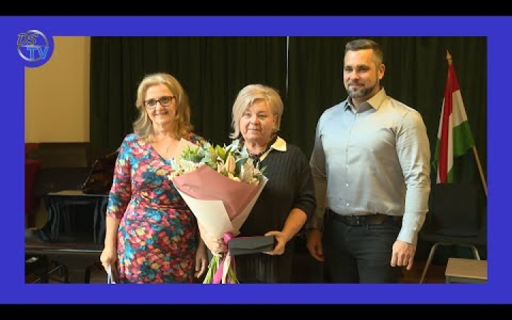 Embedded thumbnail for DSTV: Farkas Judit érdemelte a díjat